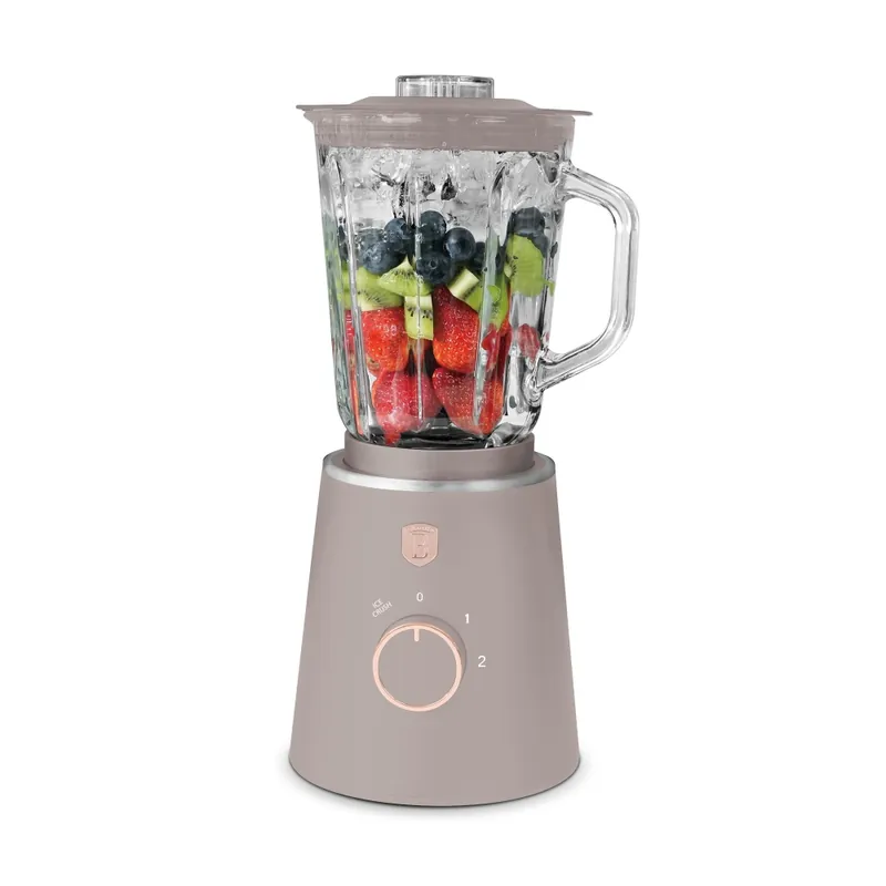 Akční Cena BERLINGERHAUS Stolní mixér se skleněnou nádobou 1,5 L 1000 W Taupe Collection